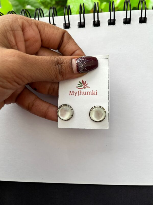 Oxidized daily wear Mini Stud