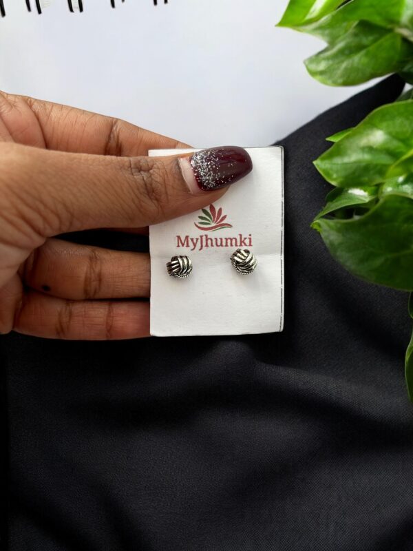 Oxidized daily wear Mini Stud