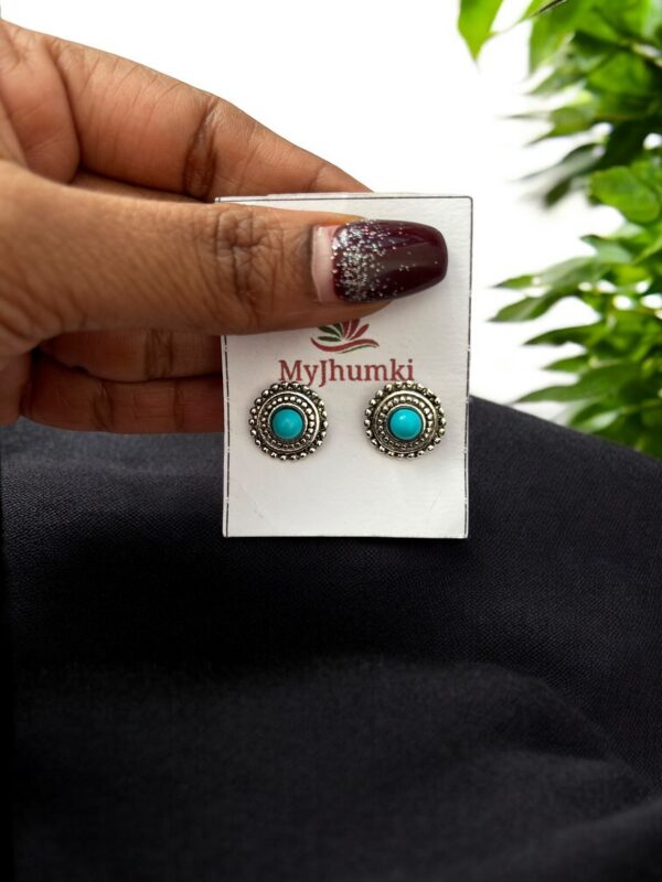 Oxidized daily wear Mini Stud