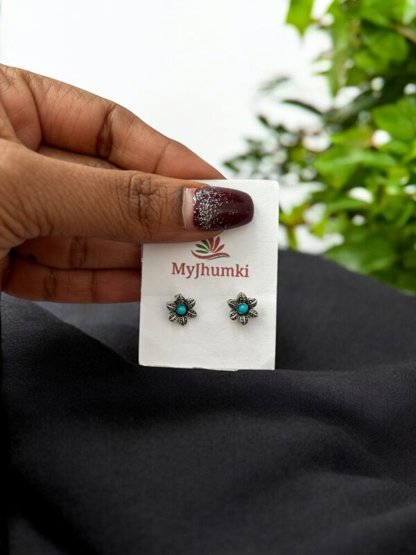 Oxidized daily wear Mini Stud