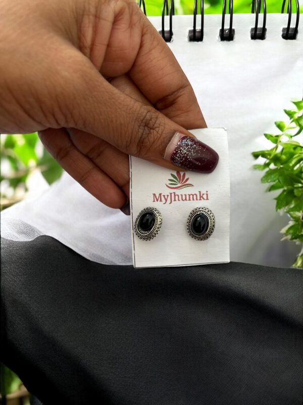 Oxidized daily wear Mini Stud