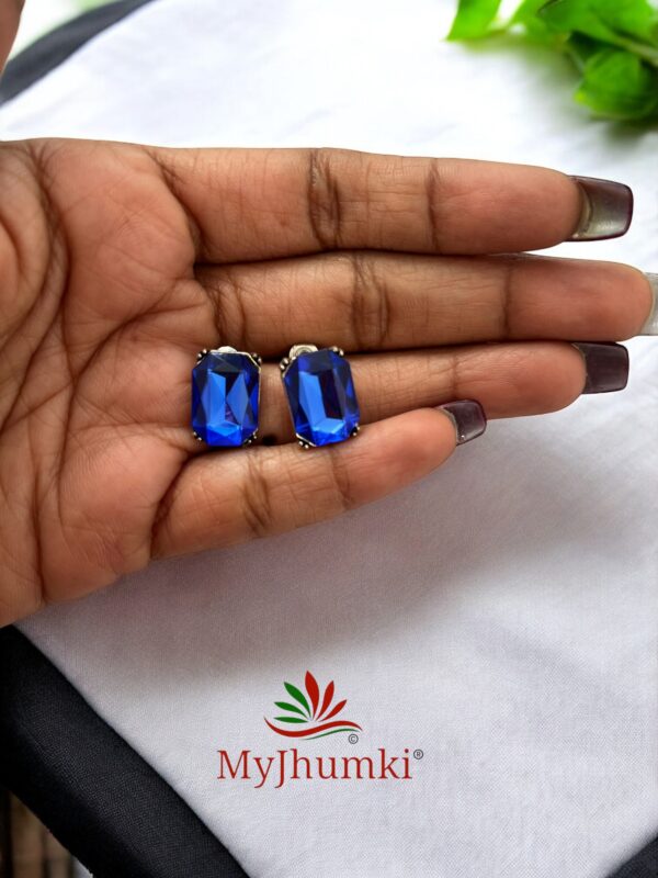Oxidized daily wear Mini Stud