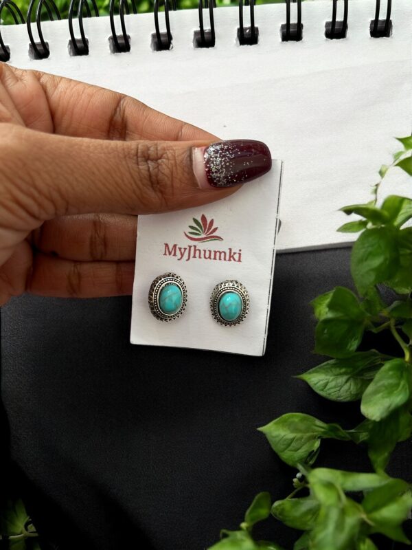 Oxidized daily wear Mini Stud