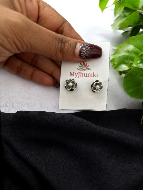 Oxidized daily wear Mini Stud