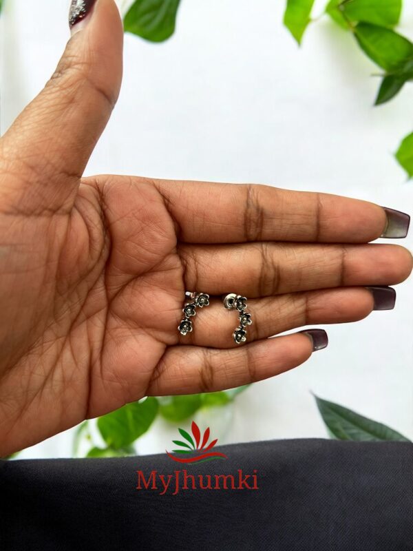 Oxidized daily wear Mini Stud