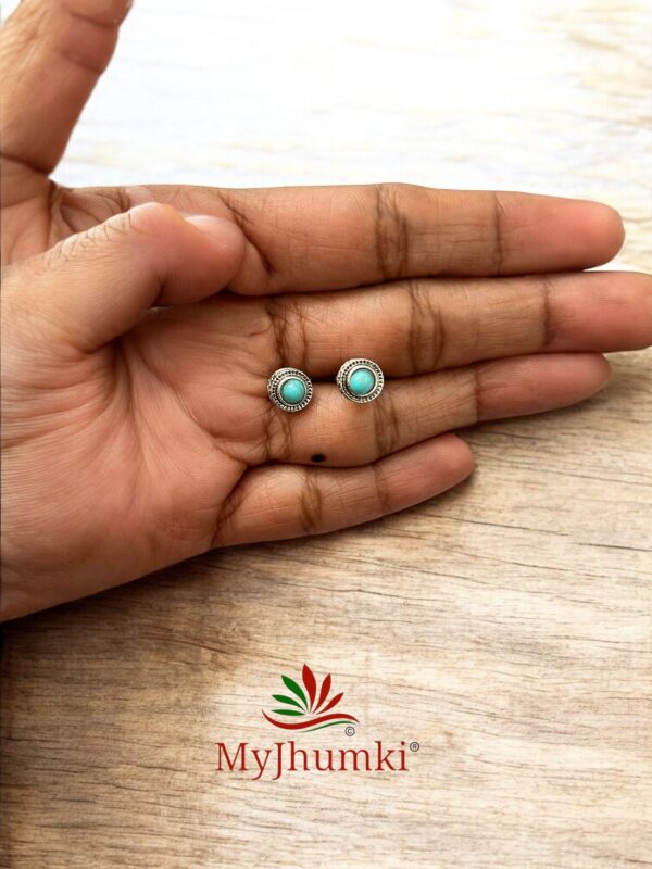 Oxidized daily wear Mini Stud