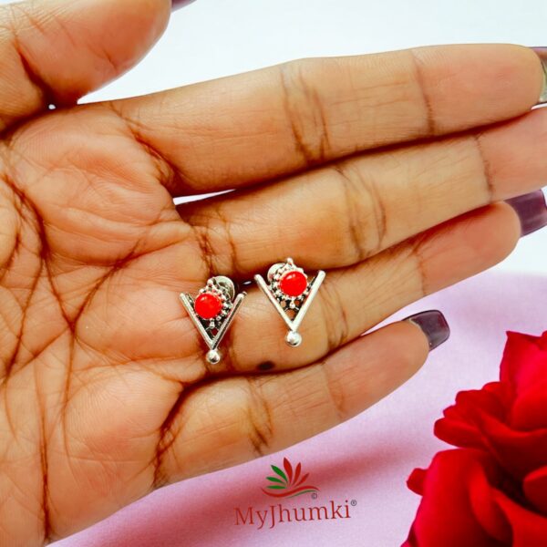 Oxidized daily wear Mini Stud
