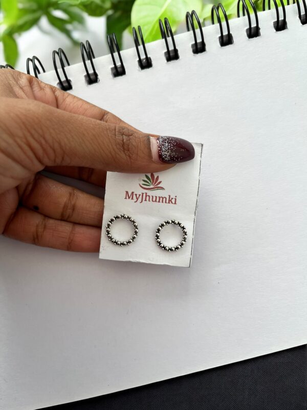 Oxidized daily wear Mini Stud