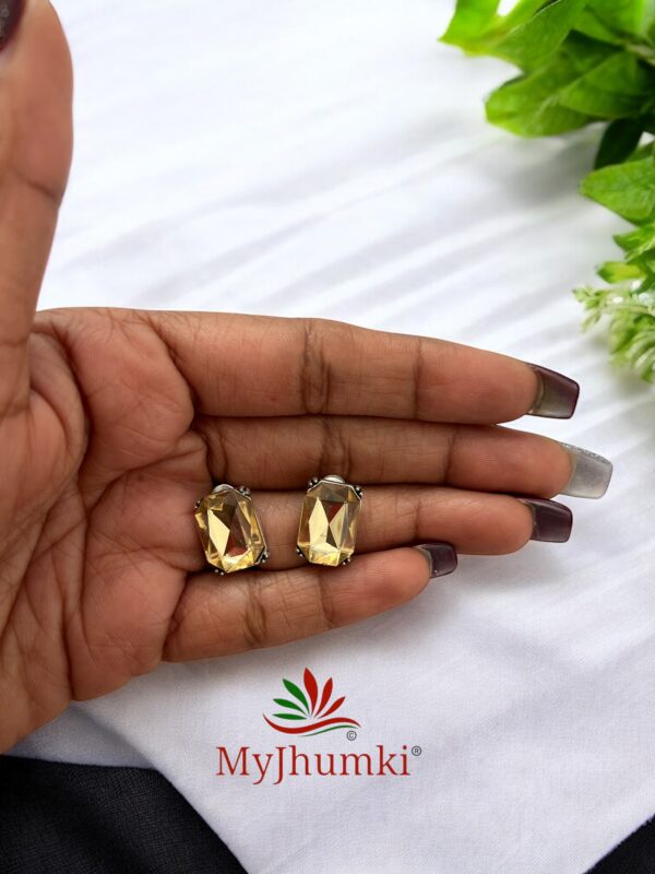 Oxidized daily wear Mini Stud