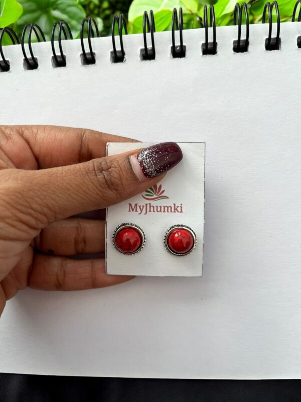 Oxidized daily wear Mini Stud