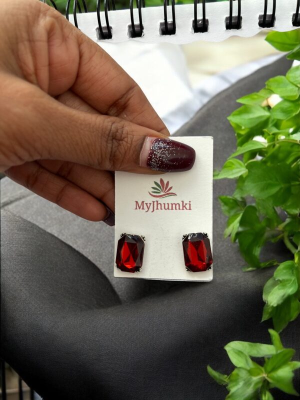 Oxidized daily wear Mini Stud