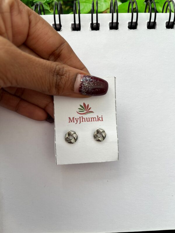 Oxidized daily wear Mini Stud