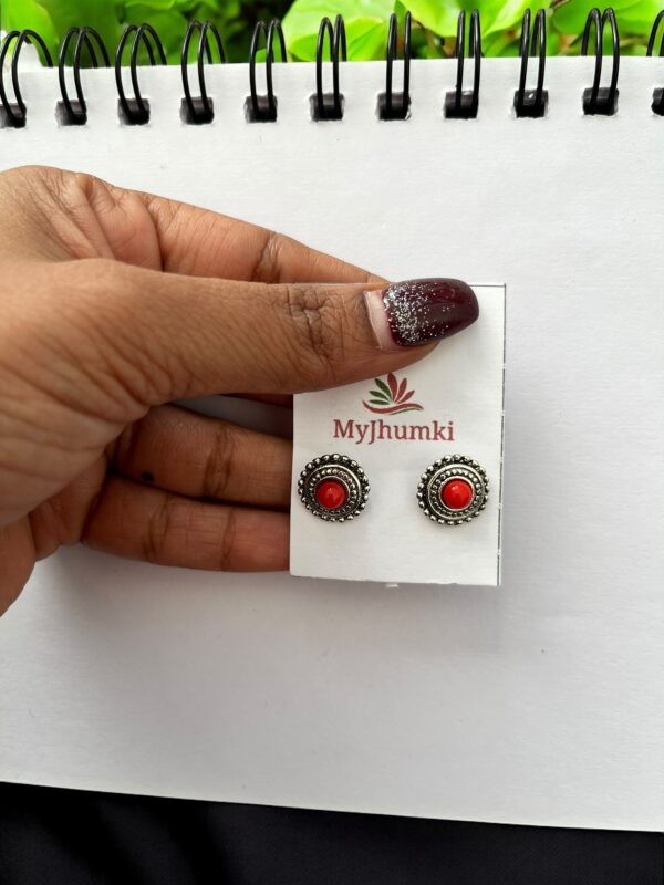 Oxidized daily wear Mini Stud