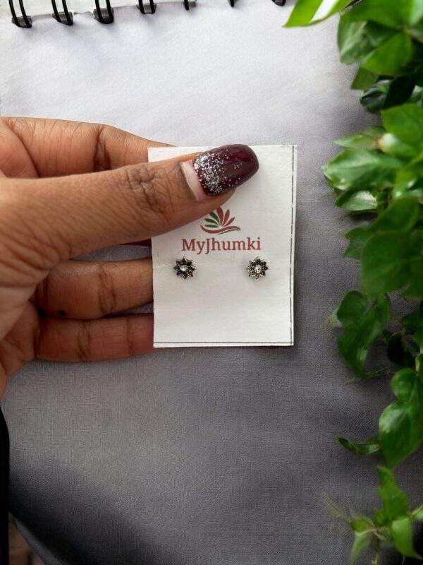 Oxidized daily wear Mini Stud