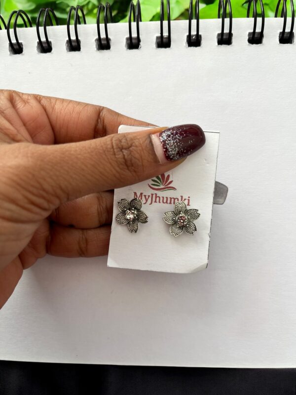 Oxidized daily wear Mini Stud