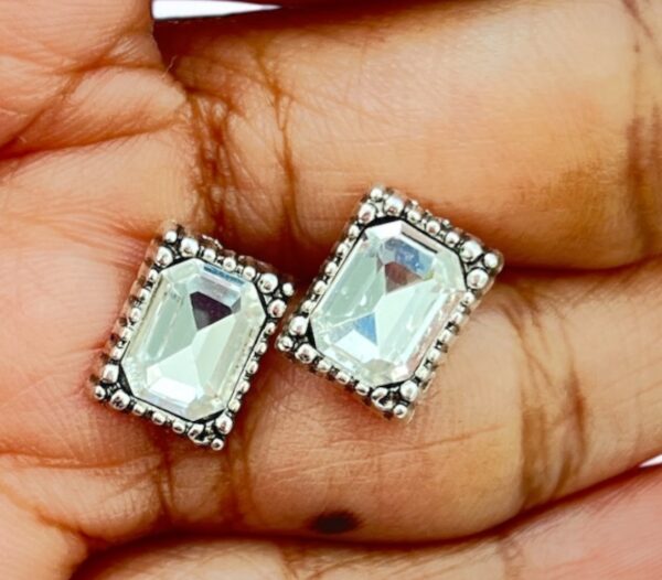 Oxidized daily wear Mini Stud