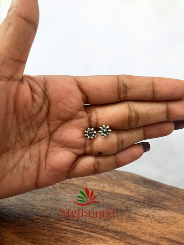 Oxidized daily wear Mini Stud